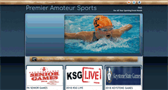 Desktop Screenshot of premiersportingevents.com